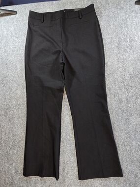 Rachel Zoe High Rise Flare Pants Womens 12 Black NWT Dress Trousers Wide Leg